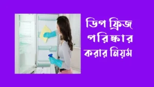 ডিপ-ফ্রিজ-পরিস্কার-করার-নিয়ম